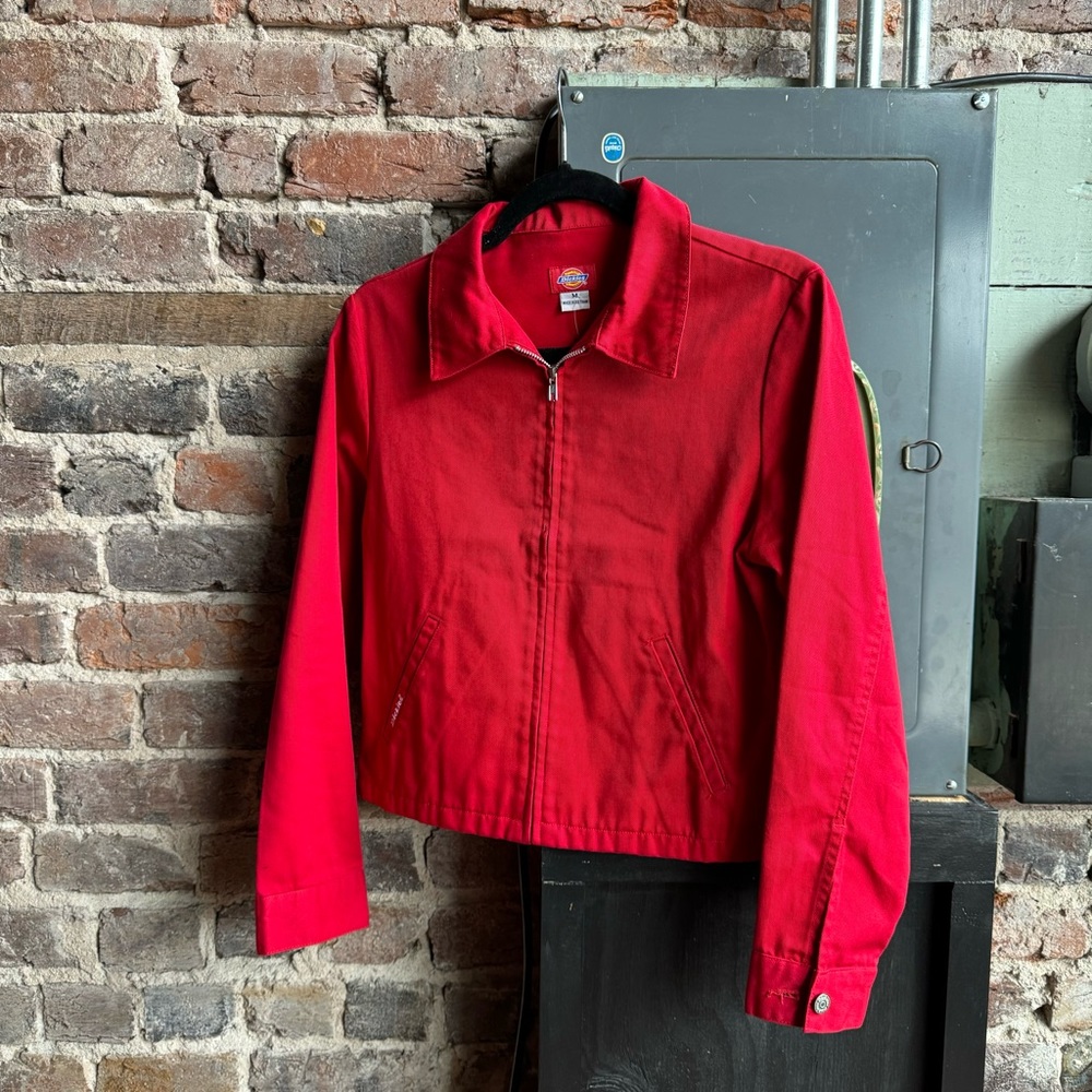Dickies Girl Red Eisenhower Workwear Jacket